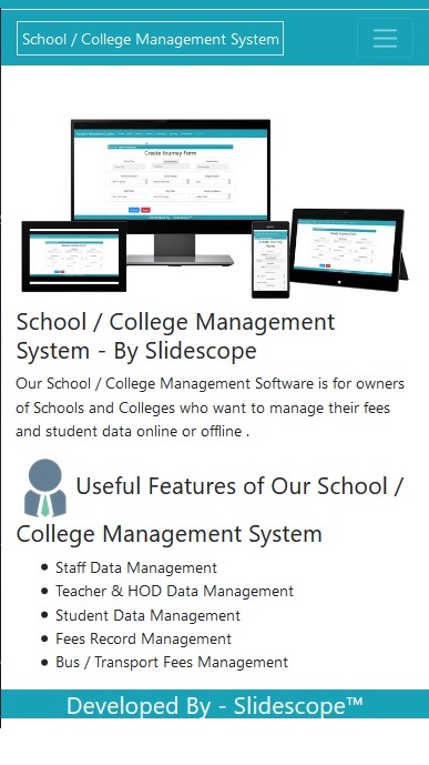School / College Management Software in Lucknow