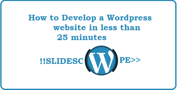 Wordpress-website-in-less-than-25-minutes
