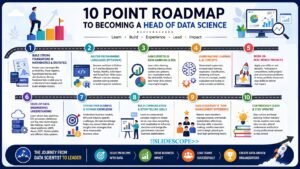 10 Point Roadmap to becoming a Head of Data Science