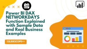 Power BI DAX NETWORKDAYS Function Explained with Sample Data and Real Business Examples