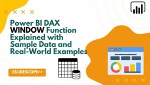 Power BI DAX WINDOW Function Explained with Sample Data and Real-World Examples