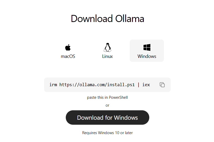 download-ollama-screen
