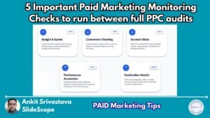 5 Important Paid Marketing Monitoring Checks to run between full PPC audits