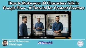 How to Make your AI Characters Talk in Google Flow - AI Tutorial for Content Creators